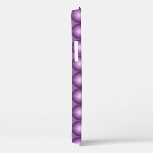 Ggloeiend lavender Polka Dot Pattern Case-Mate iPhone Case (Achterkant / Rechts)