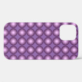 Ggloeiend lavender Polka Dot Pattern Case-Mate iPhone Case (Achterkant (horizontaal))