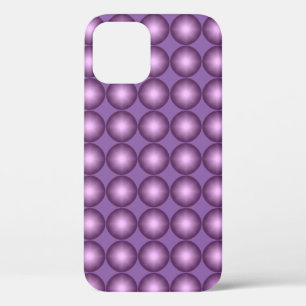 Ggloeiend lavender Polka Dot Pattern Case-Mate iPhone Case