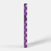 Ggloeiend lavender Polka Dot Pattern iPhone Hoesje (Rechterkant)