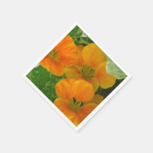 Ggloeiend Nasturtium Paper Napkins Servetten (Hoek)