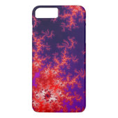 Ggloeiend rood fractal Case-Mate iPhone case (Achterkant)