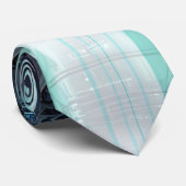 Ggloeiend Sci-Fi Synthetisch Cyber Tech Fiber Glas Stropdas (Opgerold)