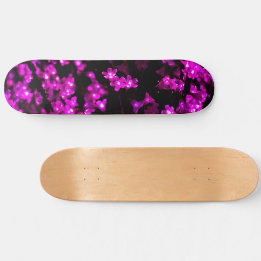 Ggloeiende Cherry Blossom Skateboard Deck (Horizontaal)