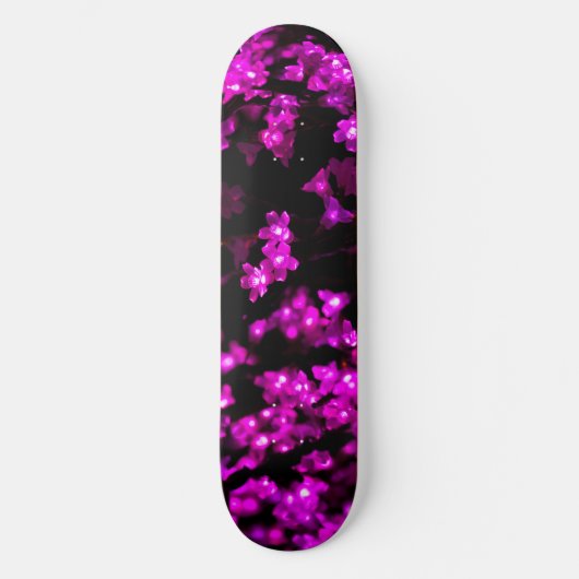 Ggloeiende Cherry Blossom Skateboard Deck (Voorkant)