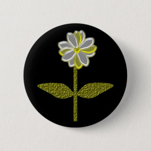 Ggloeiende Daisy Flower Button