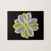 Ggloeiende Daisy Flower Puzzle Legpuzzel (Horizontaal)