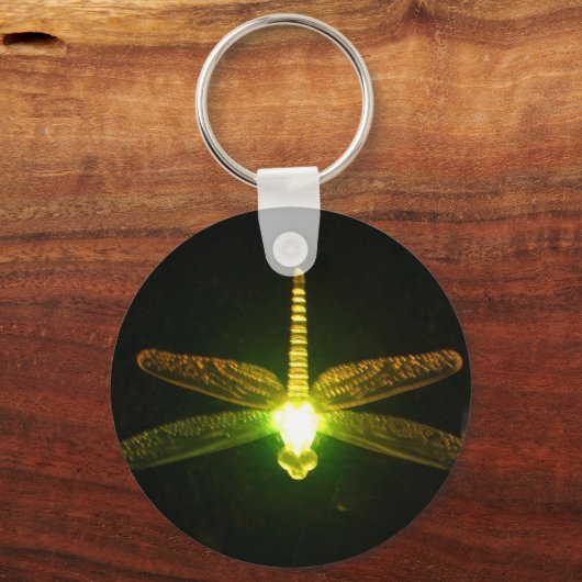 Ggloeiende Dragonfly Sleutelhanger (Voorkant)