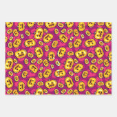 Ggloeiende Halloween Inpakpapier Vel (Voorkant 3)