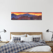 Ggloeiende hemel canvas afdruk (Insitu (Slaapkamer))
