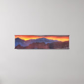 Ggloeiende hemel canvas afdruk (Voorkant)