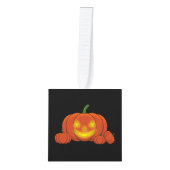 Ggloeiende Jack-o'-Lantern Pumpkin Decoratie (Voorkant)