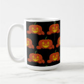Ggloeiende Jack-o'-Lantern Pumpkin Koffiemok (Links)