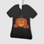 Ggloeiende Jack-o'-Lantern Pumpkin Ornament (voorkant)