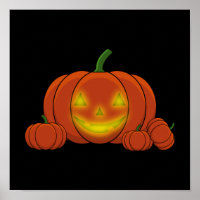 Ggloeiende Jack-o'-Lantern Pumpkin