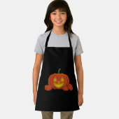 Ggloeiende Jack-o'-Lantern Pumpkin Schort (Insitu)