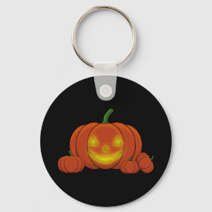 Ggloeiende Jack-o'-Lantern Pumpkin Sleutelhanger