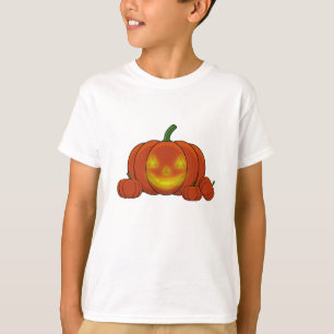 Ggloeiende Jack-o'-Lantern Pumpkin T-shirt