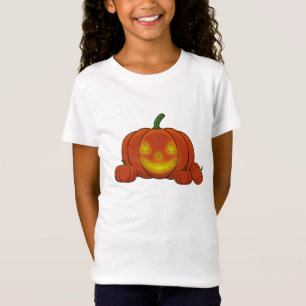 Ggloeiende Jack-o'-Lantern Pumpkin T-shirt