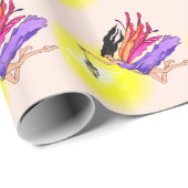 Ggloeiende lantaarns cadeaupapier (Rol Hoek)