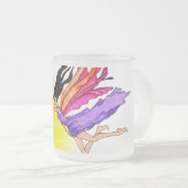 Ggloeiende lantaarns matglas koffiemok (Voorkant rechts)