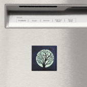 Ggloeiende maan met Oude Boom en Kraaien Magneet (Insitu (Vaatwasser))