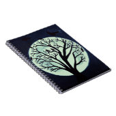 Ggloeiende maan met Oude Boom en Kraaien Notitieboek (Rechterzijde)