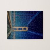 Ggloeiende makreelbrug legpuzzel (Horizontaal)