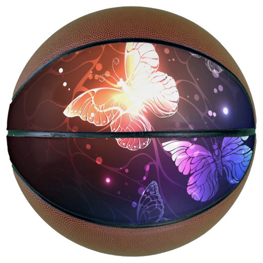 Ggloeiende nachtvlinders basketbal (Voorkant)