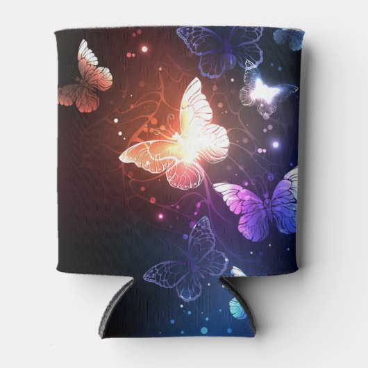 Ggloeiende nachtvlinders blikjeskoeler (Voorkant)