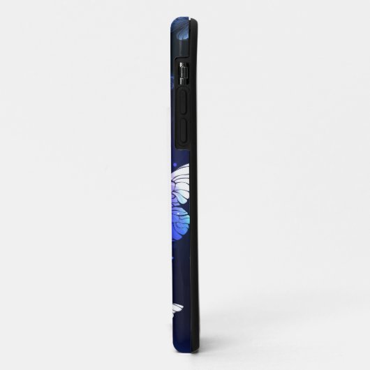 Ggloeiende nachtvlinders Case-Mate iPhone case (Achterkant/links)