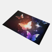 Ggloeiende nachtvlinders deurmat (Schuin)