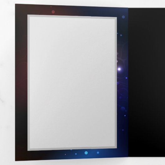 Ggloeiende nachtvlinders drieluik wenskaart (Binnenzijde eerst)