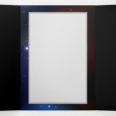 Ggloeiende nachtvlinders drieluik wenskaart (Binnenkant midden)