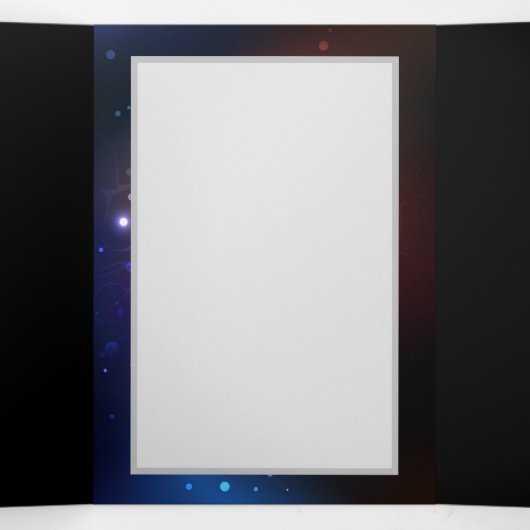 Ggloeiende nachtvlinders drieluik wenskaart (Binnenkant midden)