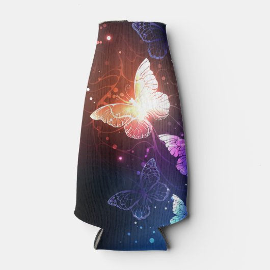 Ggloeiende nachtvlinders flesjeskoeler (Voorkant)