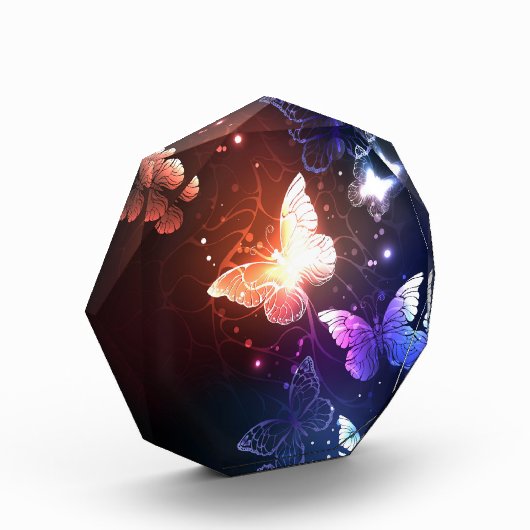 Ggloeiende nachtvlinders fotoblokken (Links)