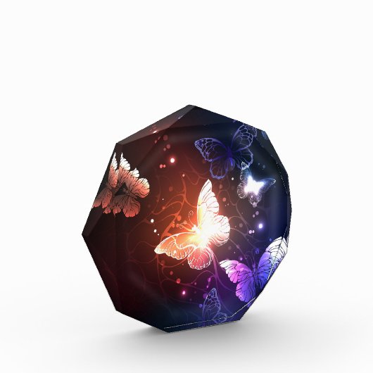 Ggloeiende nachtvlinders fotoblokken (Links)