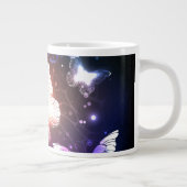 Ggloeiende nachtvlinders grote koffiekop (Rechts)