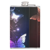 Ggloeiende nachtvlinders heupfles (Achterkant)