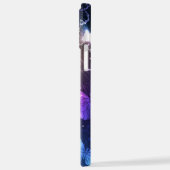 Ggloeiende nachtvlinders iPhone hoesje (Linkerkant)