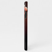 Ggloeiende nachtvlinders iPhone hoesje (Rechterkant)