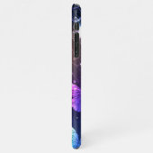 Ggloeiende nachtvlinders iPhone hoesje (Linkerkant)