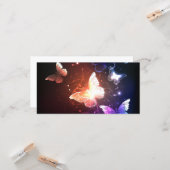 Ggloeiende nachtvlinders kaart (Voorkant / Achterkant in situ)