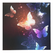 Ggloeiende nachtvlinders kubus (Voorkant)