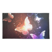 Ggloeiende nachtvlinders kussensloop (Achterkant)