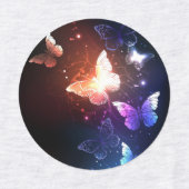 Ggloeiende nachtvlinders labels (Design 1)