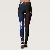 Ggloeiende nachtvlinders leggings (Achterkant)