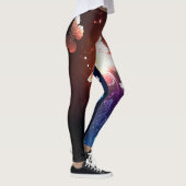 Ggloeiende nachtvlinders leggings (Rechts)