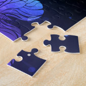 Ggloeiende nachtvlinders legpuzzel (Zijkant)